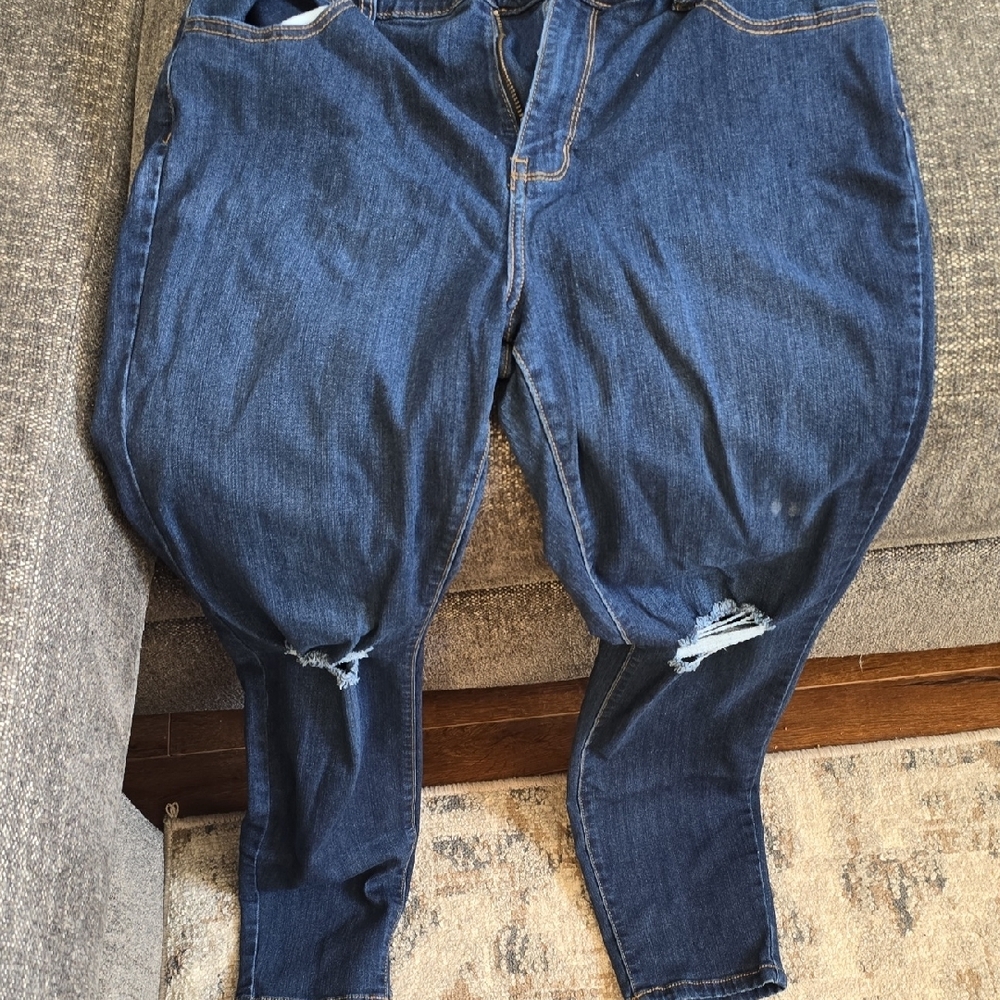 SWANK Light Blue Denim Jeans - Picture 8 of 8